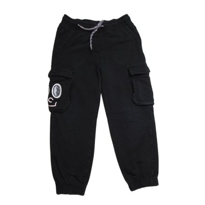 croccodrillo fekete jogger nadrag