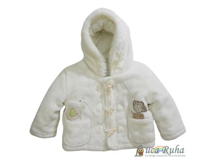 F&F plüss kabát - 80