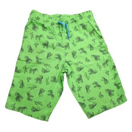 zold zebra mintas rovidnadrag