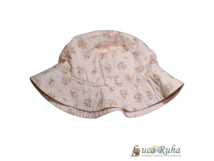H&M rózsaszín virágos kalap - 74/80