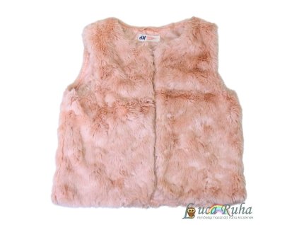 H&M szőrme mellény - 140
