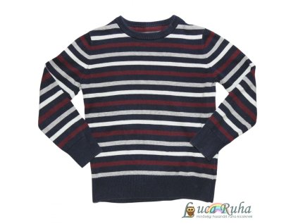 Knit Design csíkos pulóver - 122