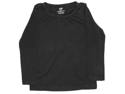 H&M fekete felső - 98/104