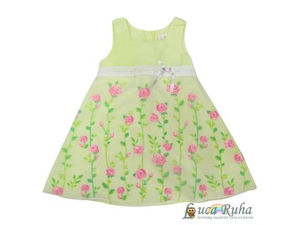 Smily rózsás ruha - 98/104