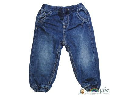 F&F gumis derekú farmernadrág - 80