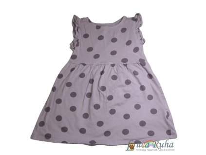 H&M pöttyös ruha - 110/116