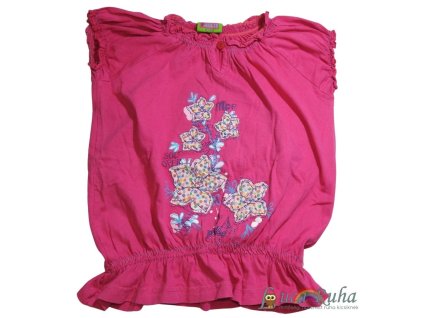 Pague pink virágos felső - 122/128