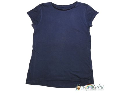 H&M sötétkék felső -146/152