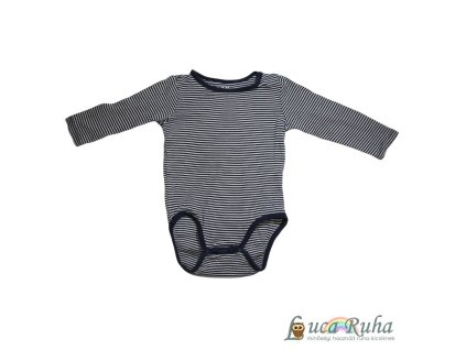 handm sotetkek csikos body