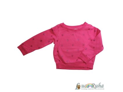 handm pink csillagos pulover
