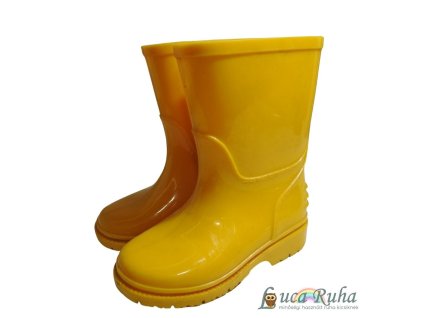 sarga gumicsizma