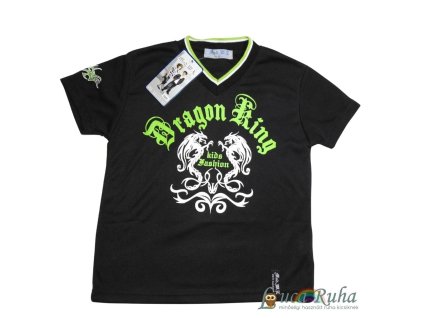 sarkanyos fekete polo