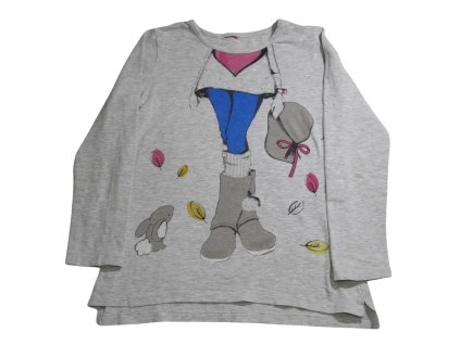 szurke hosszuujju mintas felso