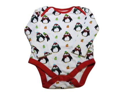 fandf pingvines karacsonyi body