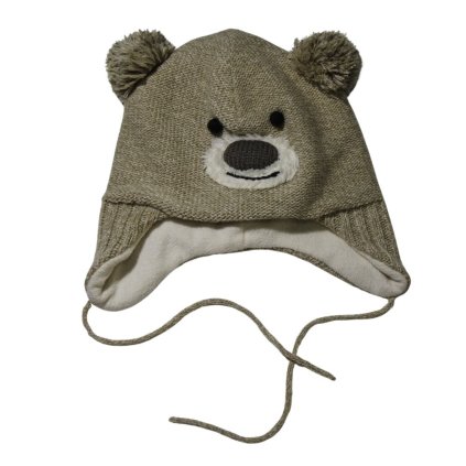 brendon kötött macis teli sapka