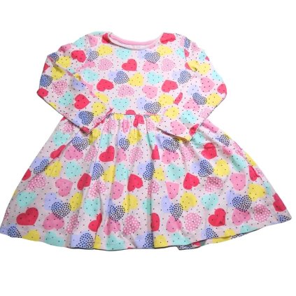 fandf szivmintas ruha