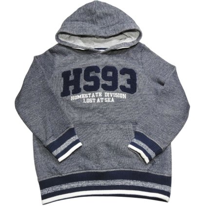 canda kek kapucnis pulover