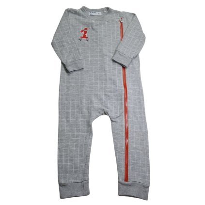 5 10 15 szurke kockas kezeslabas pizsama