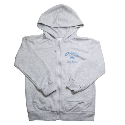 sinsay szurke cipzaras kapucnis pulover