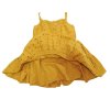 TU mustársárga ruha - 92/98