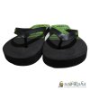 Olaian zöld-fekete papucs - 33/34