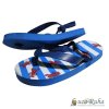 Kék flip-flop papucs mintával - 29/30