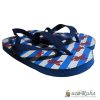 Kék flip-flop papucs mintával - 29/30