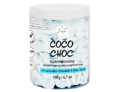 BADEFEE Sprchová šlehačková pěna Coco Choco 190 g, VEGAN
