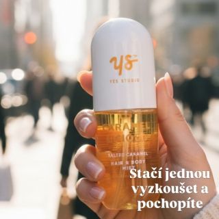 Sladká, hřejivá a návyková. Přesně taková je Yes Studio Hair & Body Mist Salted Caramel 100 ml. Je to vůně, kterou si...