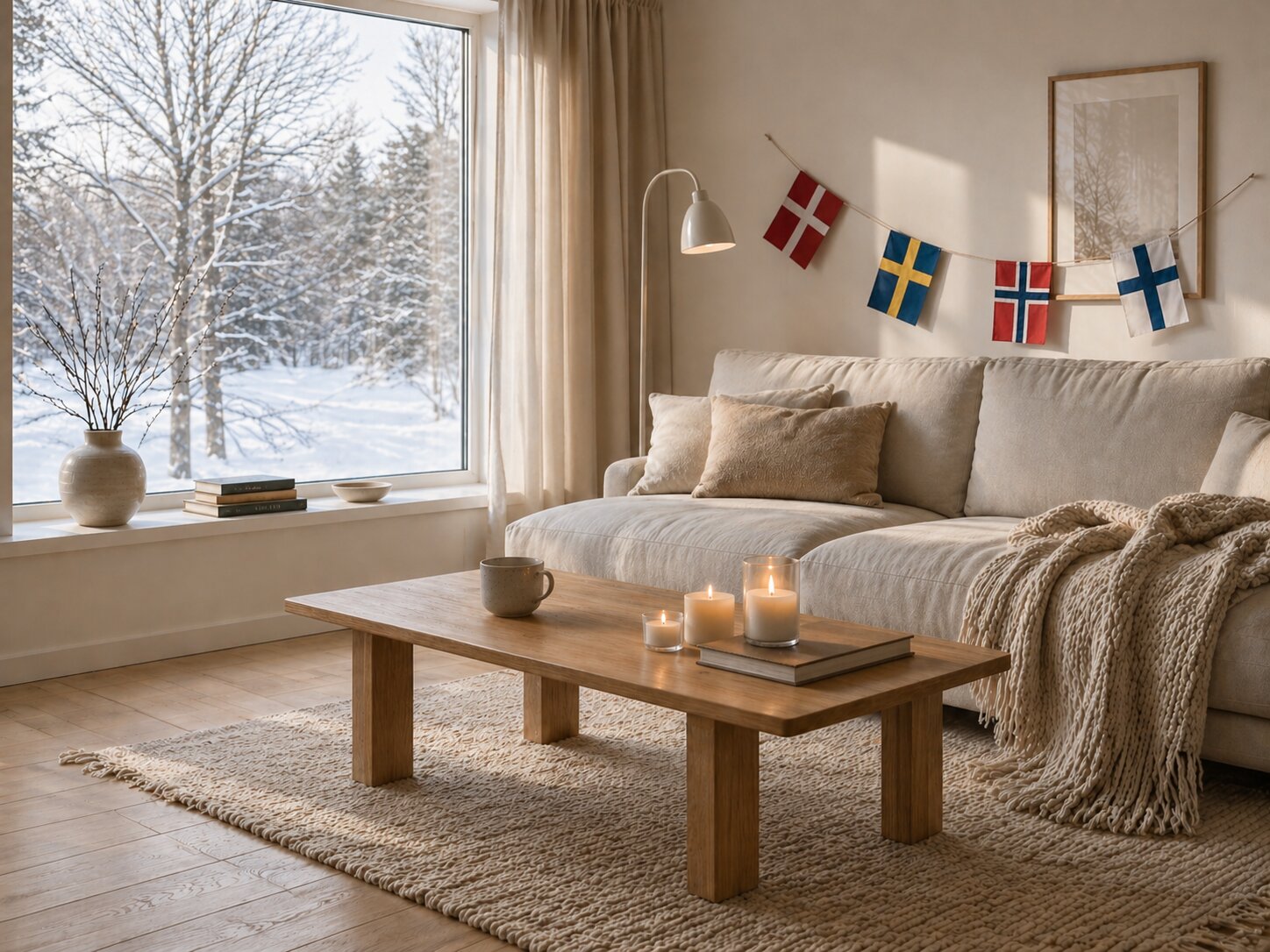 Skandinávie u tebe doma: Styl bydlení, který zklidní prostor i hlavu