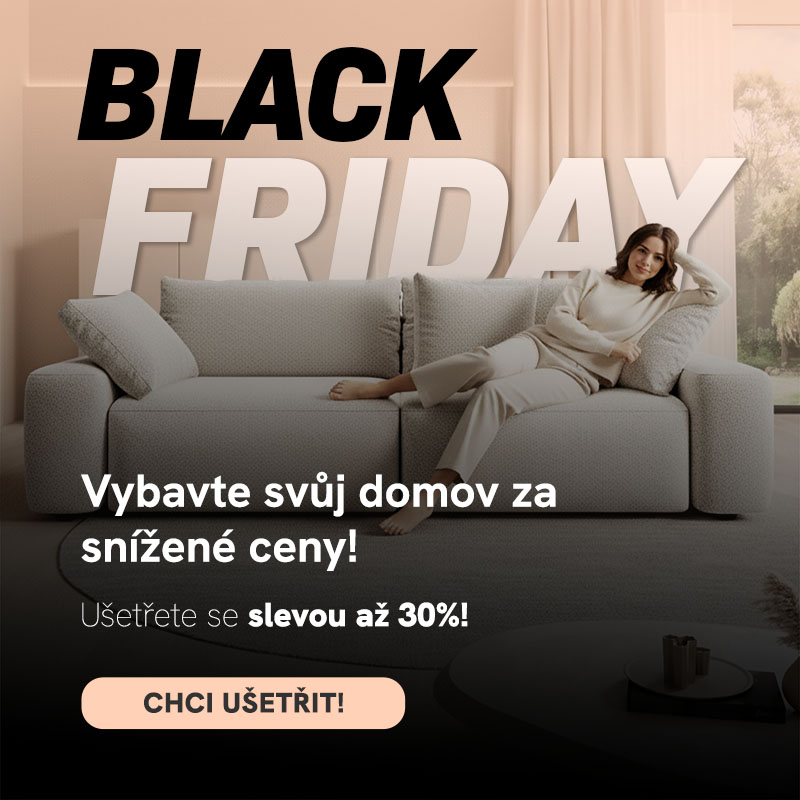 Black Friday - Slevy až 30%