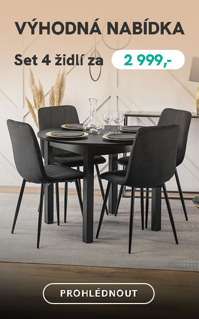 Výhodný set židlí LUCCA