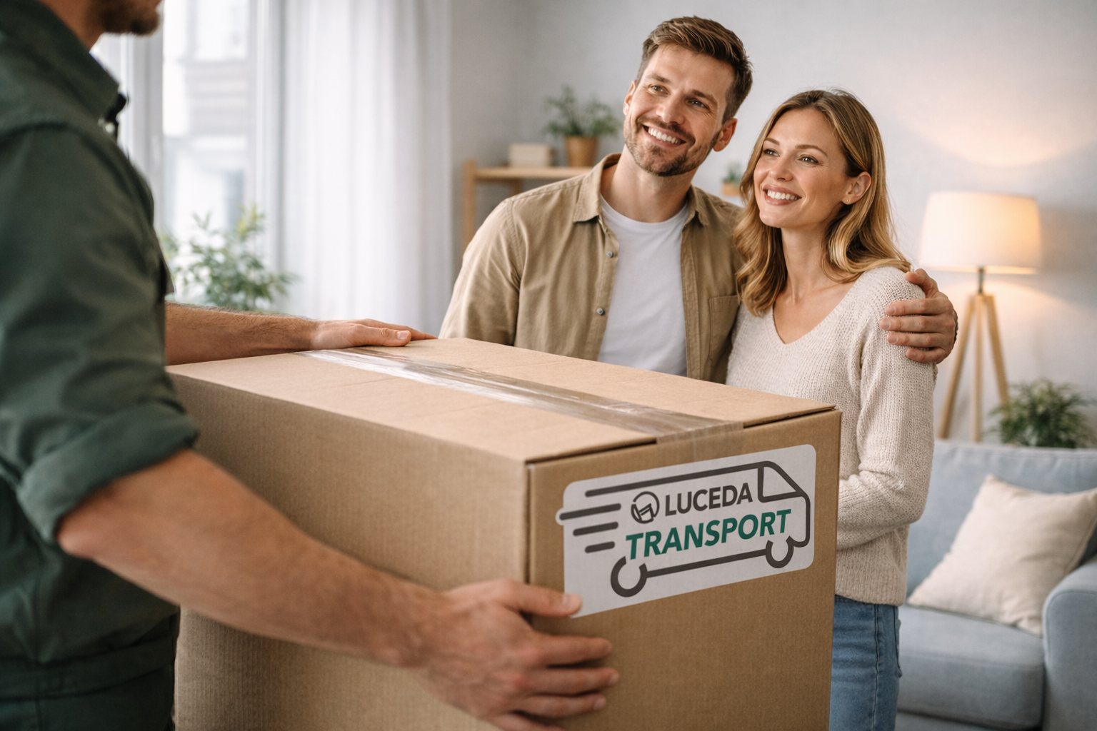 Doručení nábytku Luceda – maximální zákaznický zážitek bez stresu