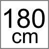 180x200 cm (2x90 cm)