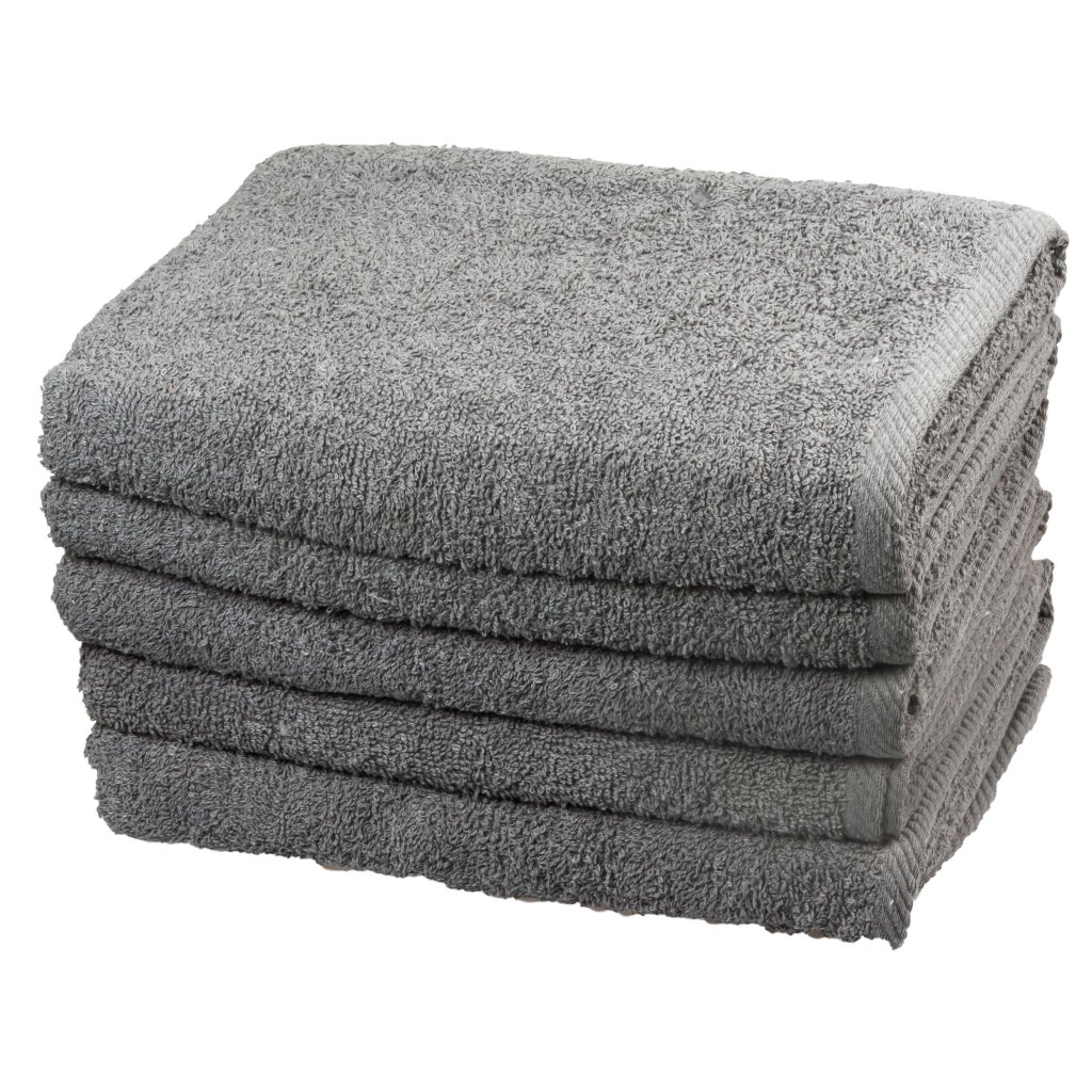 MZ Sada 5ks bavlněných osušek 70x140 cm, Šedá