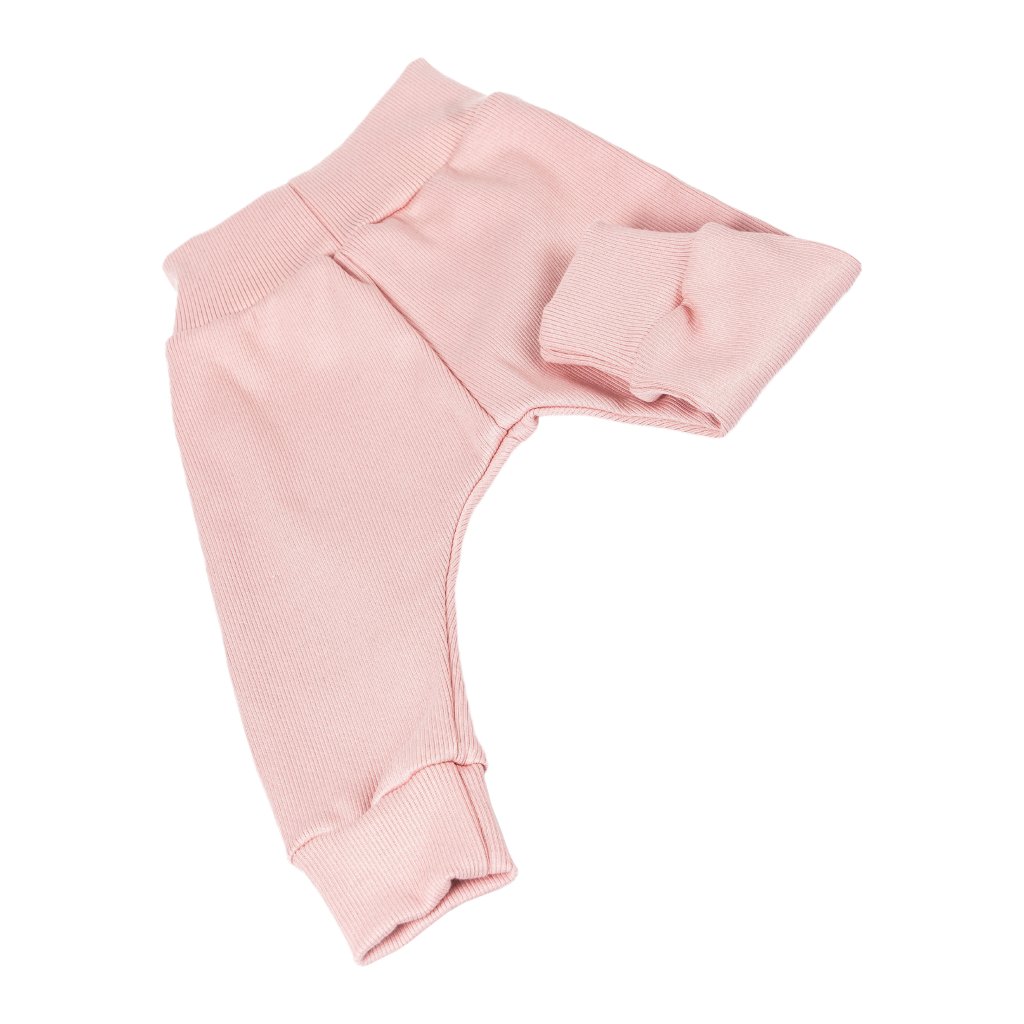 AND Dětské tepláčky - růžová, 9-12 m