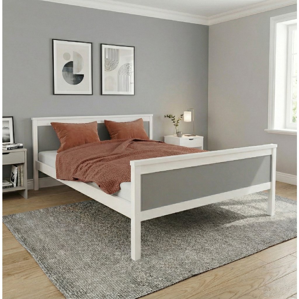 GRZ Postel Pavel 160 x 200 cm - Šedá