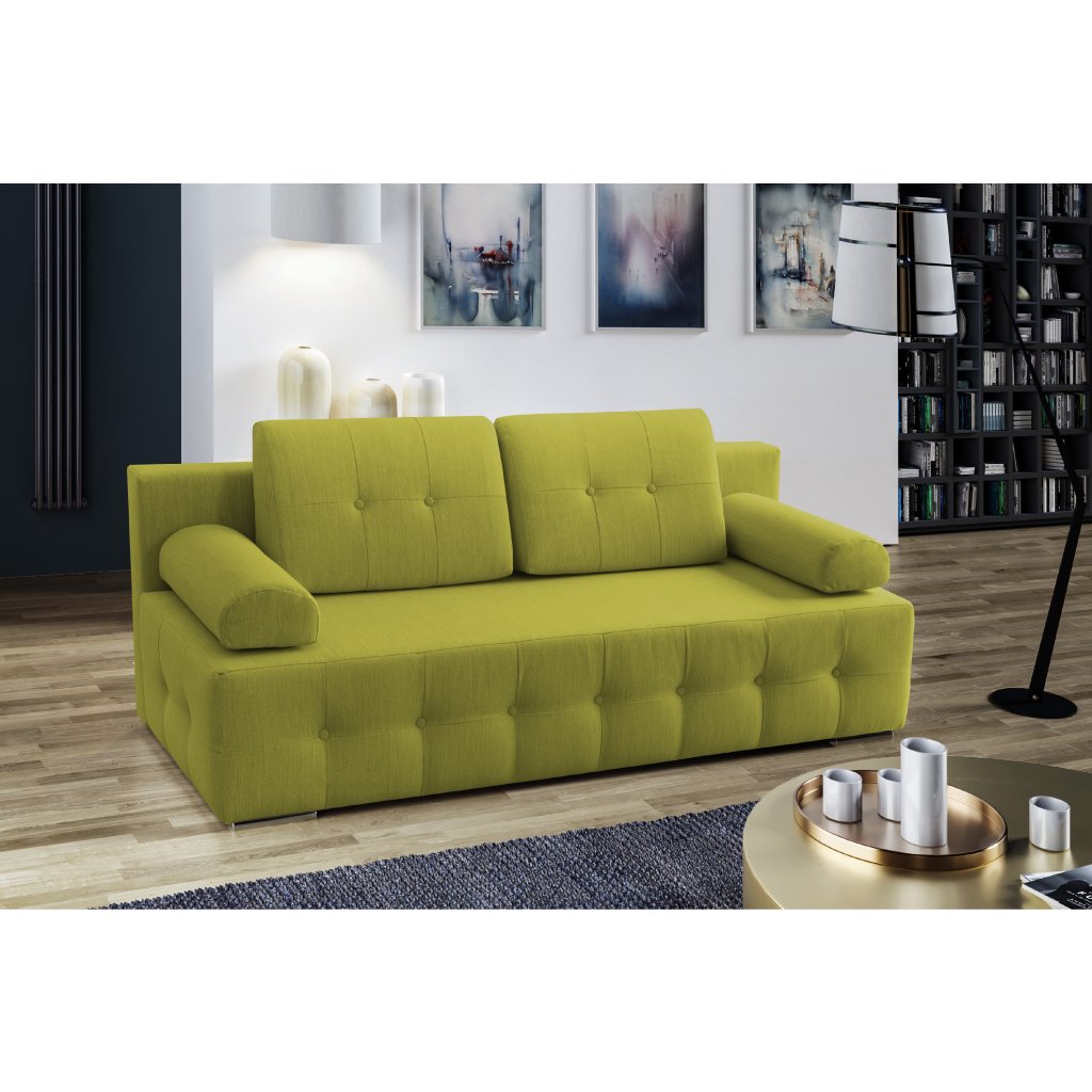 Eka Pohovka ONO, 197 cm Barva látky: Zelená (Lux 22)