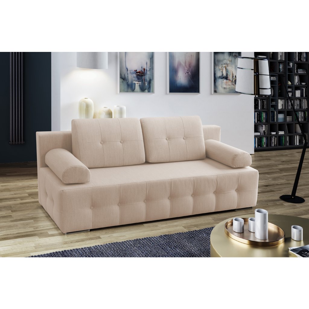 Eka Pohovka ONO, 197 cm Barva látky: Béžová (Soro 21)