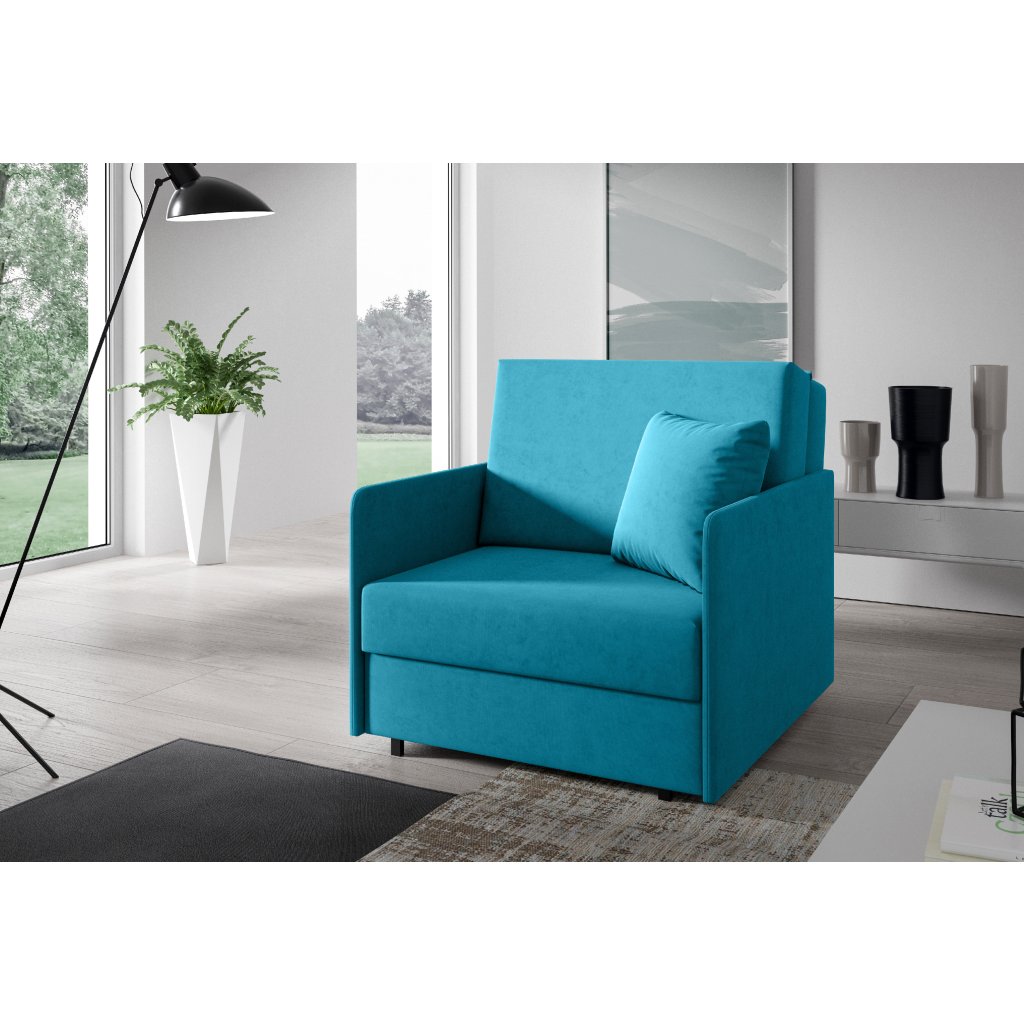 Eka Pohovka AMERYKANKA 166, 90 cm Barva látky: KRONOS 13