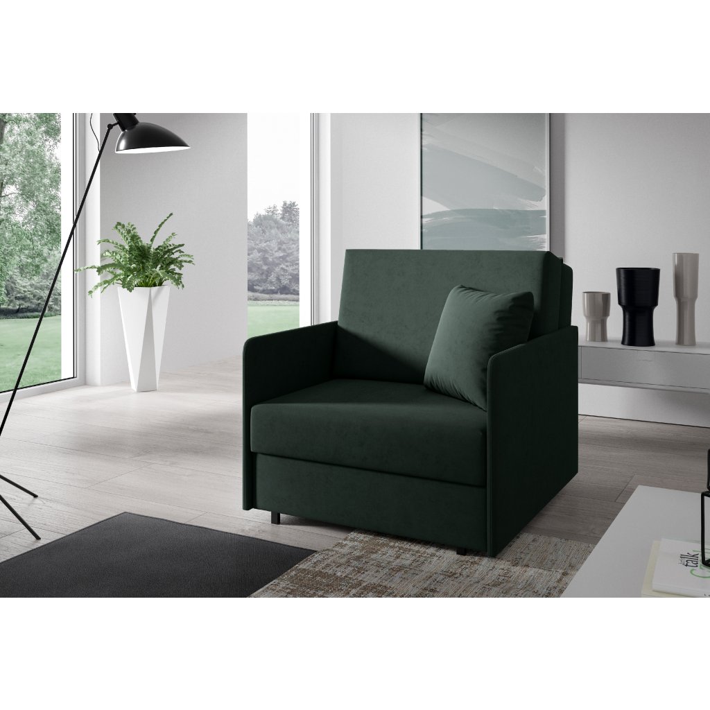 Eka Pohovka AMERYKANKA 166, 90 cm Barva látky: KRONOS 14