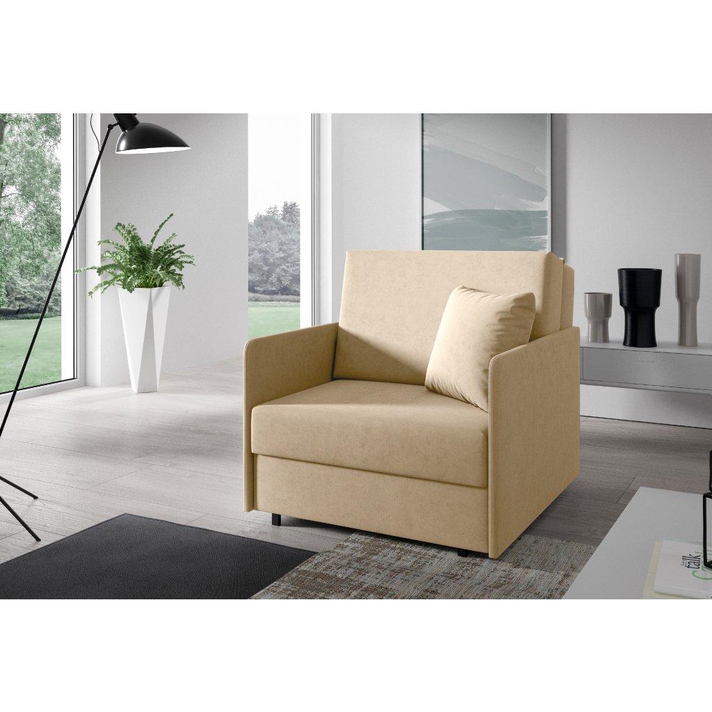 Eka Pohovka AMERYKANKA 166, 90 cm Barva látky: KRONOS 35