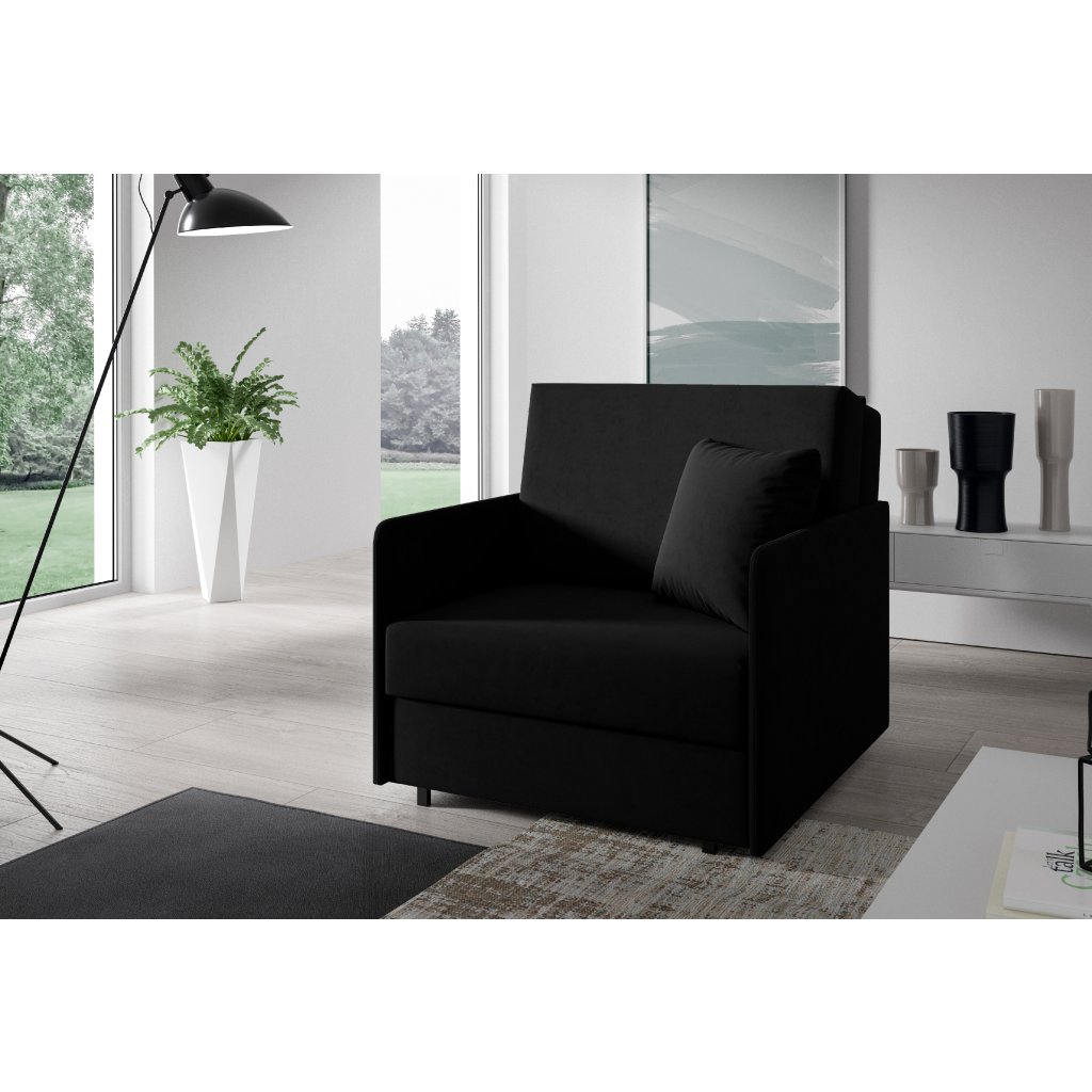 Eka Pohovka AMERYKANKA 166, 90 cm Barva látky: KRONOS 07