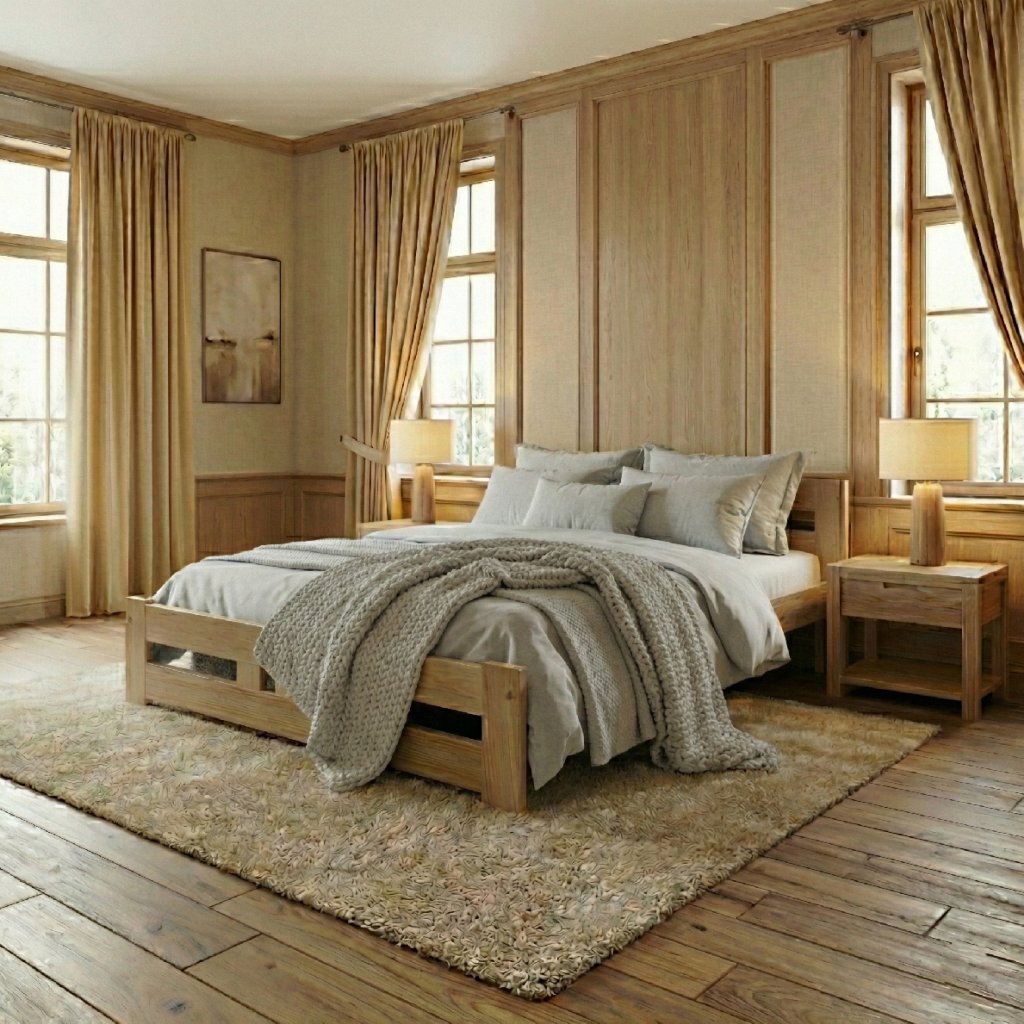 DJM Postel z Masivu AURELIO, 180x200 cm