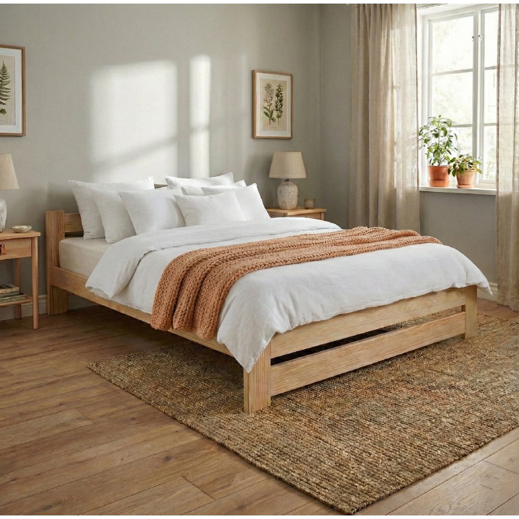 DJM Postel z Masivu ORMEA, 180x200 cm