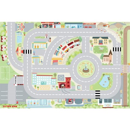 TV580 My First Town Playmat 80 x 120cm