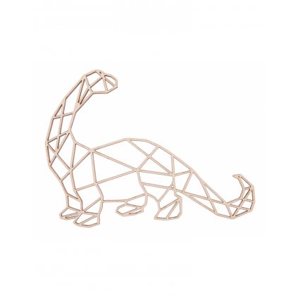 dřevěná ozdoba (dinosaurus) - 13x10 cm