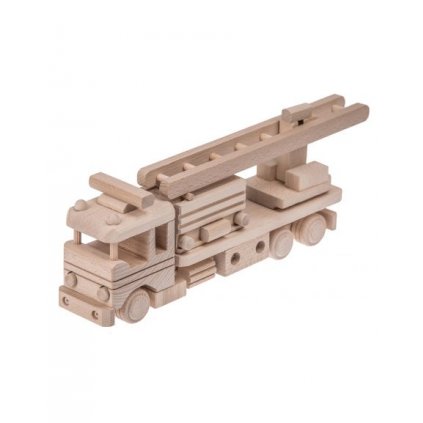 Dřevěná hračka (kamion) - 33x6x11 cm