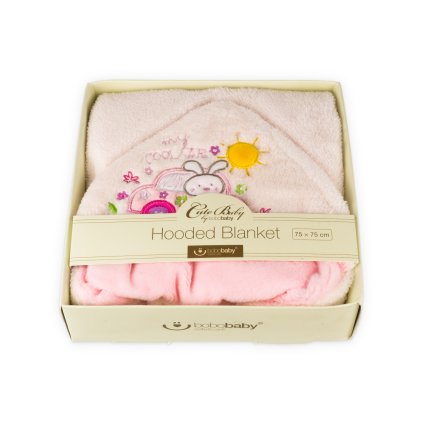 bobobaby decka ruzova 75x75cm 01 (1)