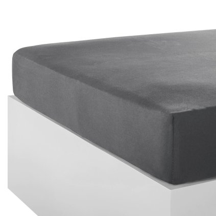 przescieradlo jersey z gumka 180x200 cm popiel 119